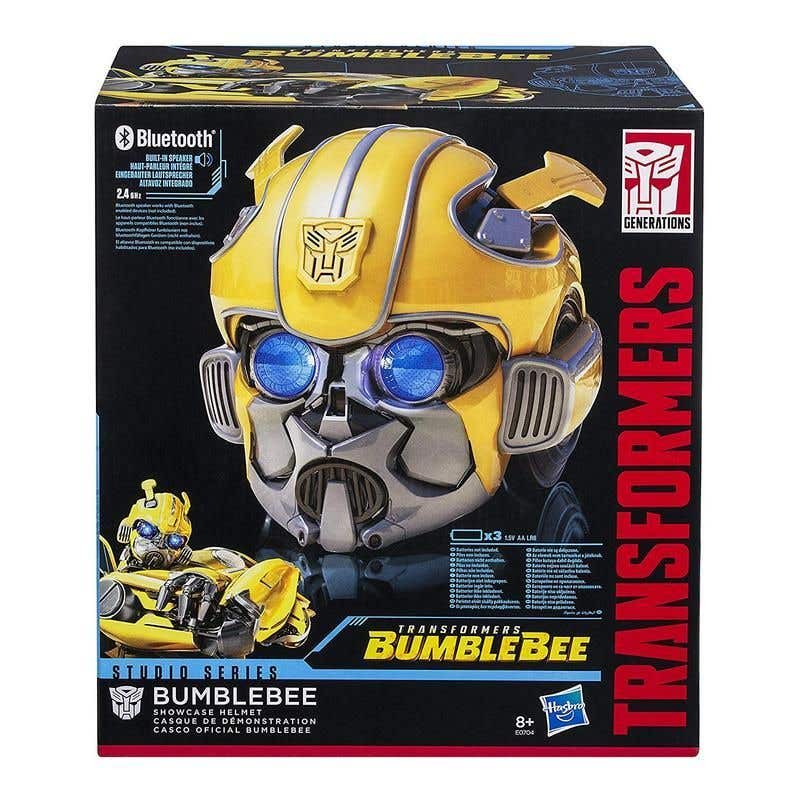 Hasbro E0704 Transformers Bumblebee Replica Casco con Luz & Sonido Nuevo Ovp 